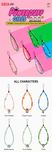 Power Puff Girls Phone Charm
