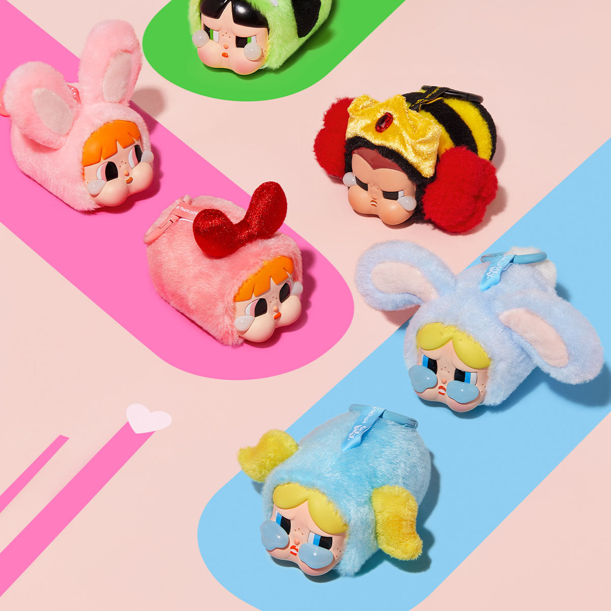 Power Puff Girls Vinyl Face Plush