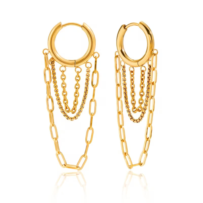 Multi-Chain Earrings