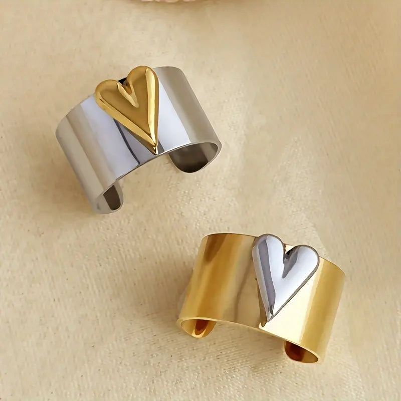 Chunky Heart Ring