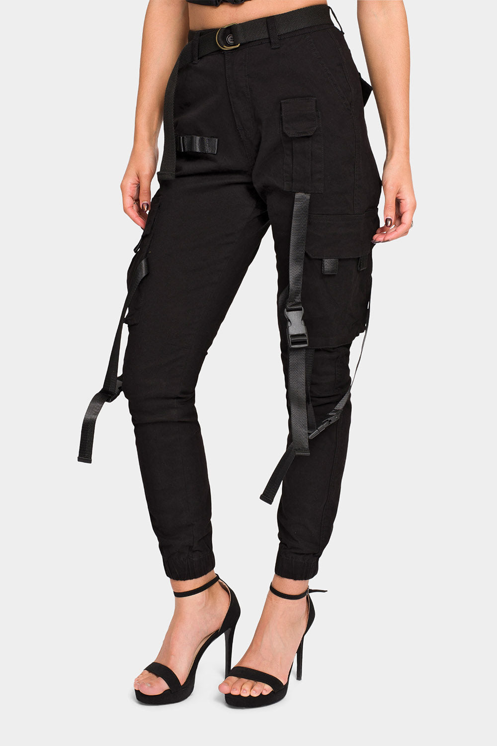 Black Cargo Pants