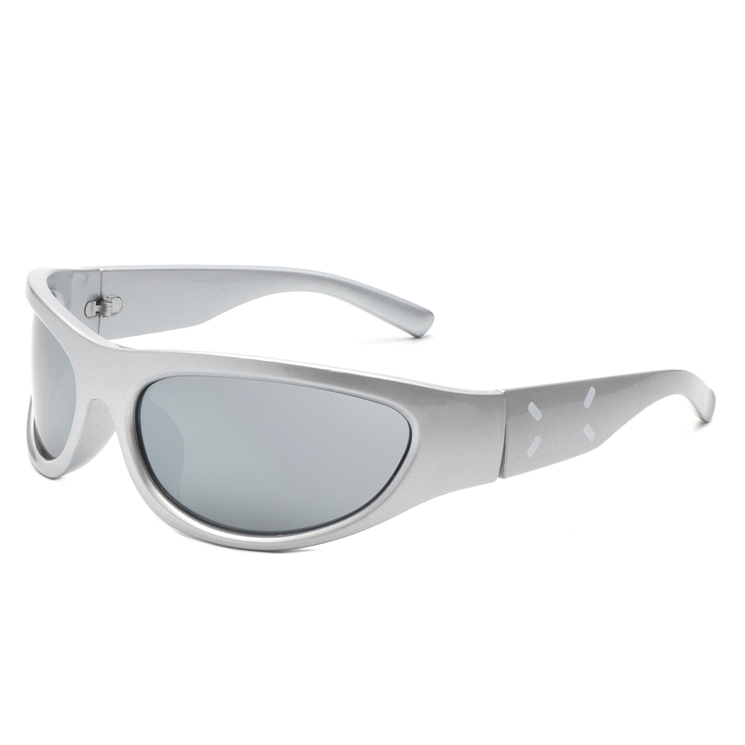 Oval Wrap Sunglasses