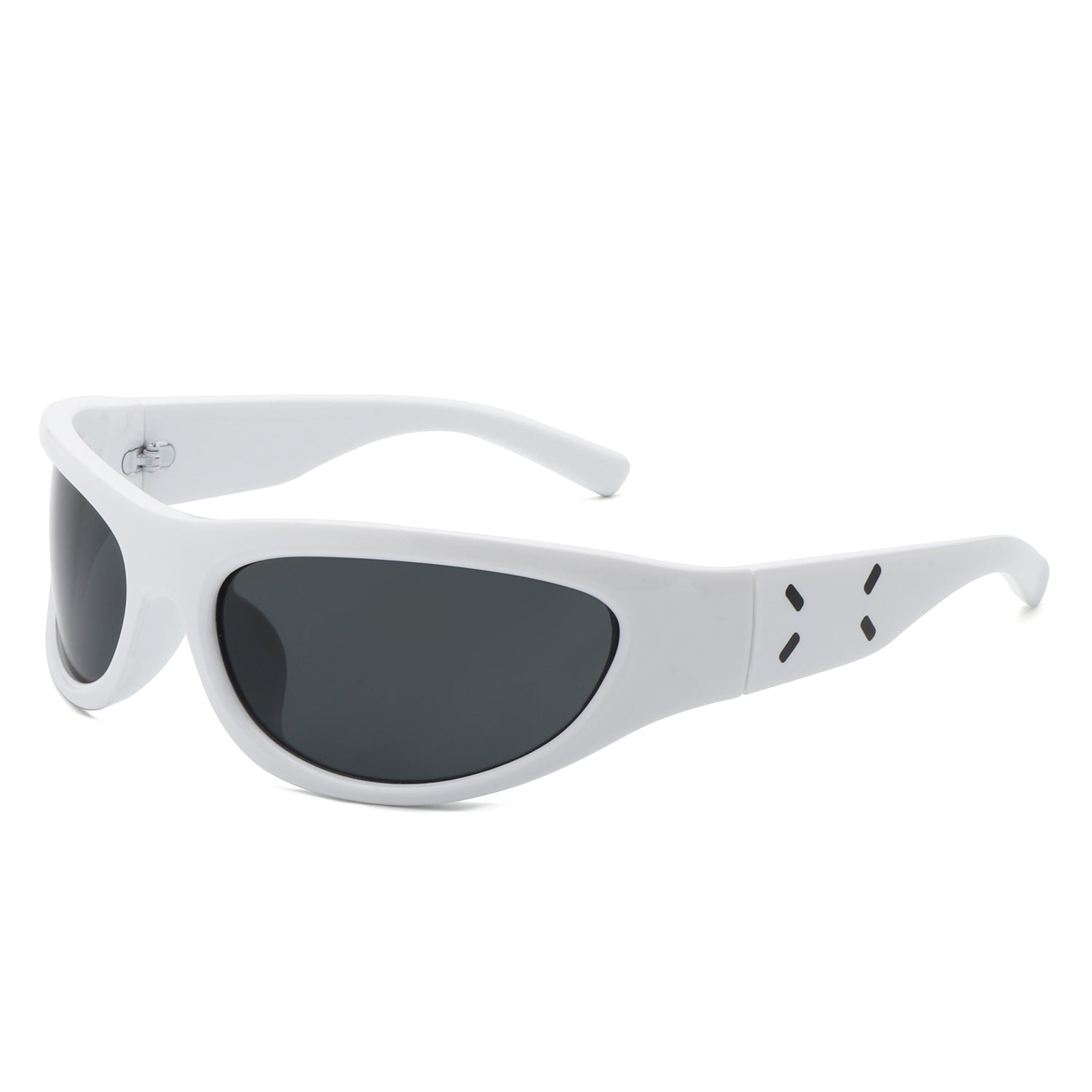 Oval Wrap Sunglasses