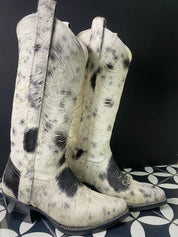 Cowgirl Dalmatian Moo Pointed Toe