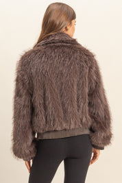 Brown Faux Fur