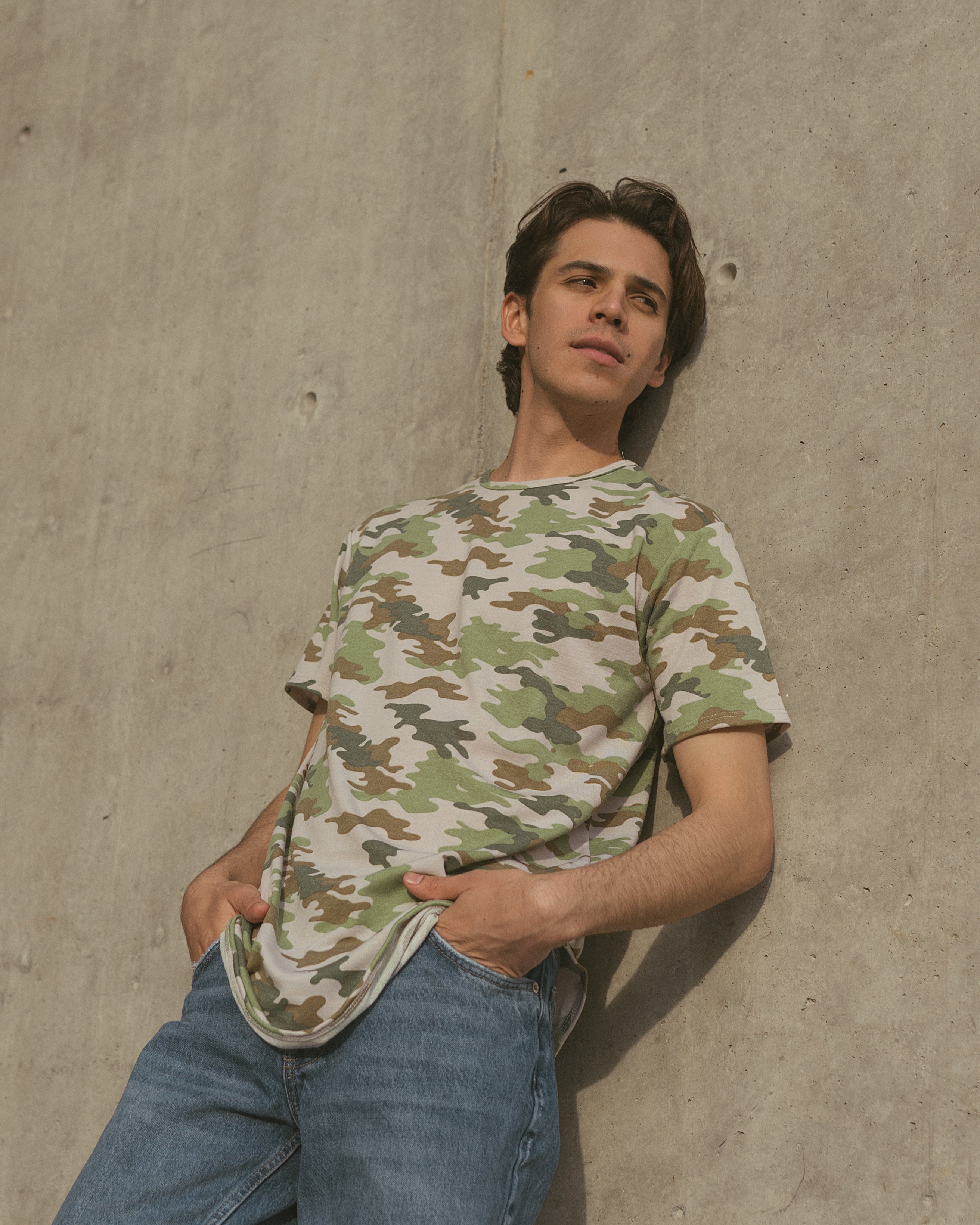 Camo Scallop Tee