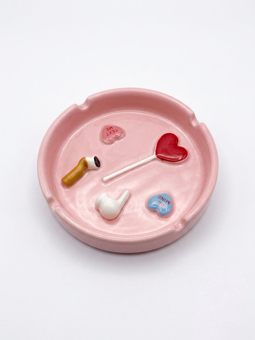 Random Pink Ashtray