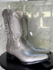 - Cowboy Silver Pointed Toe