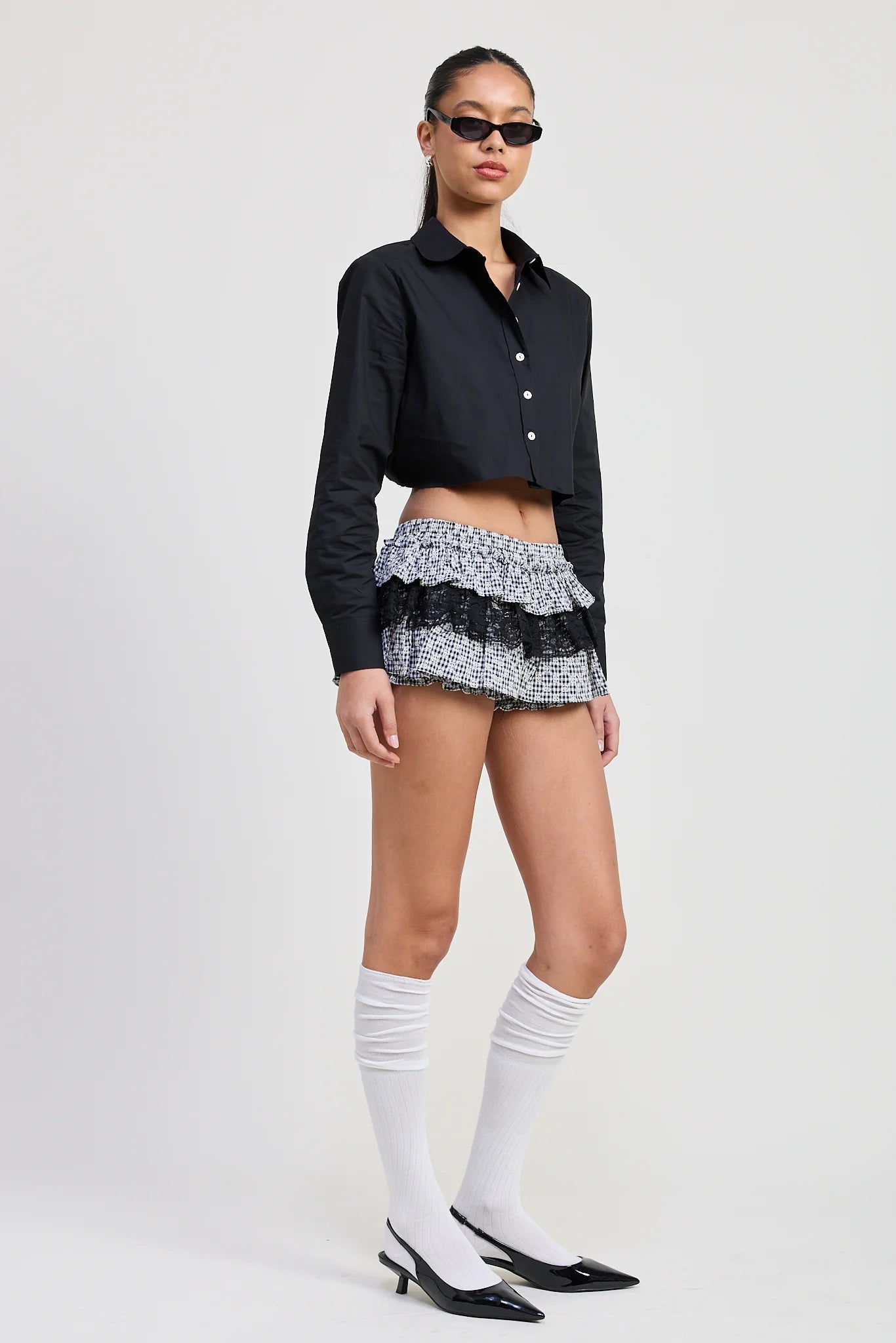 Belle Mini Ruffle Skort