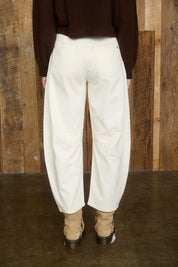High waist cropped pants