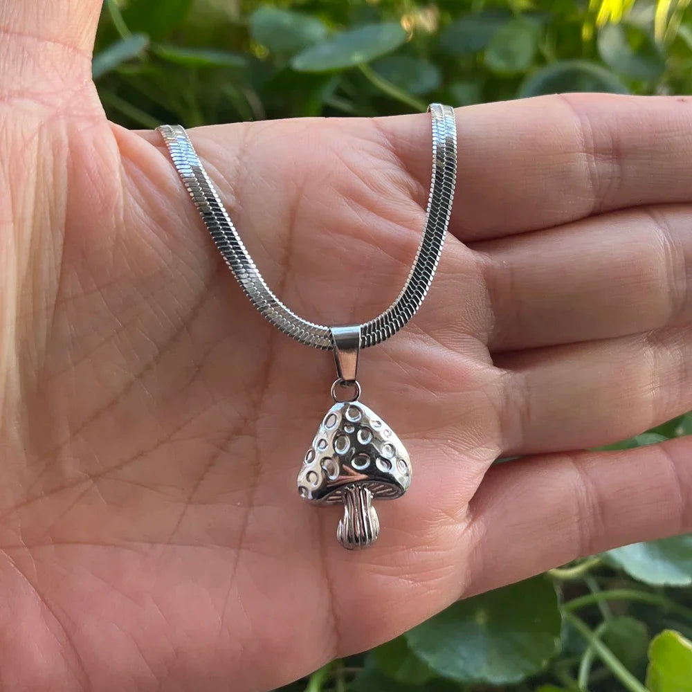 Mushroom Necklace