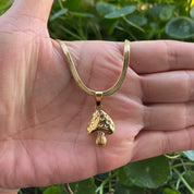 Mushroom Necklace