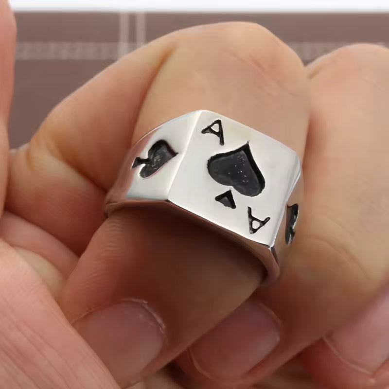 AS Black Heart Ring