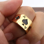 AS Black Heart Ring