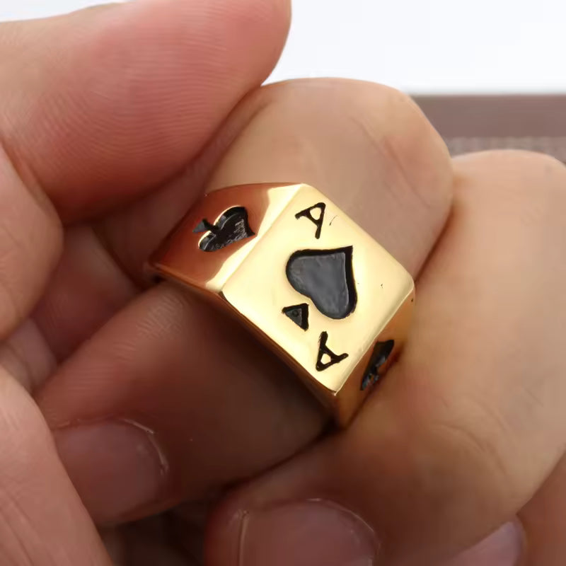 AS Black Heart Ring
