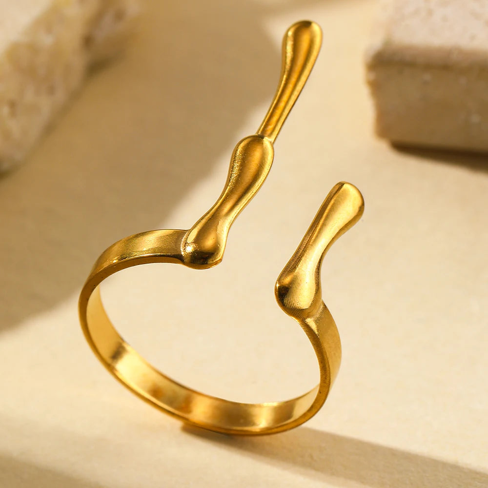 Ring Two Drops Ring