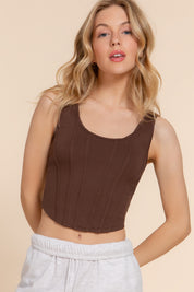 Curved Hem Top
