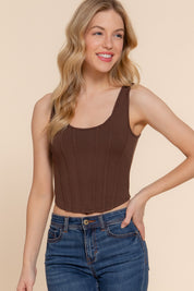 Curved Hem Top