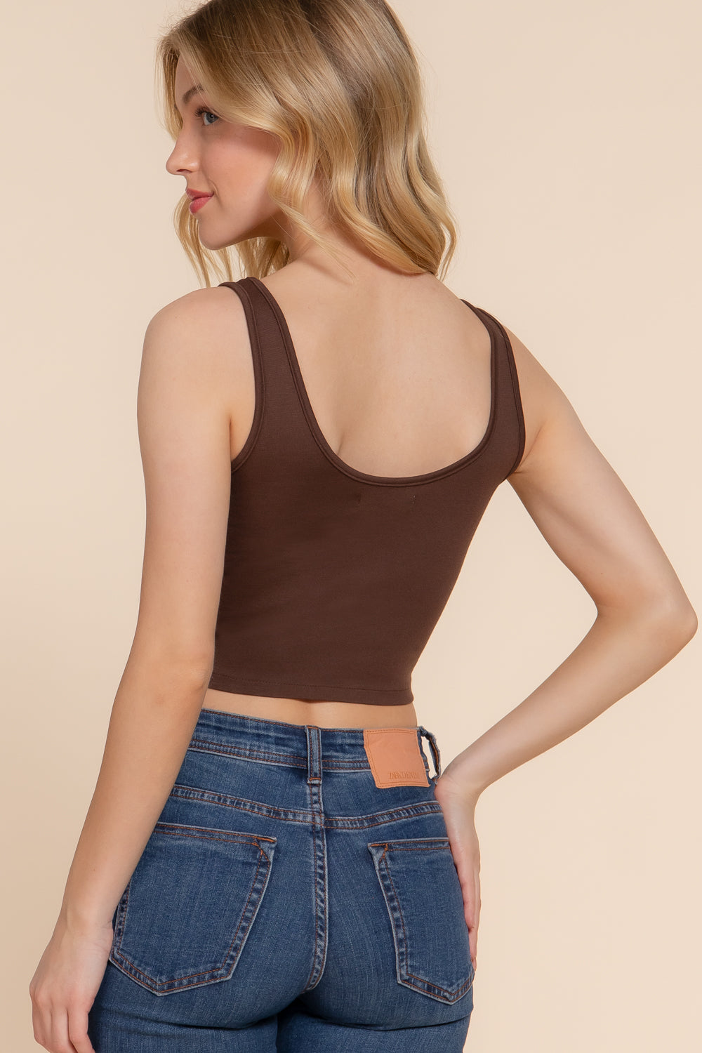 Curved Hem Top