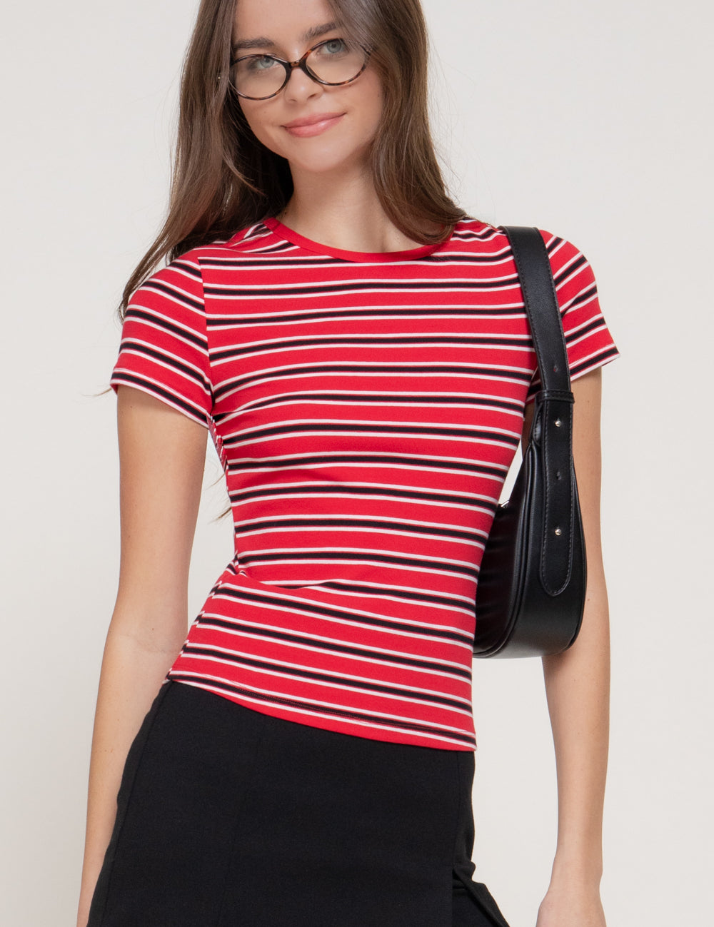 Multi-Striped Tee