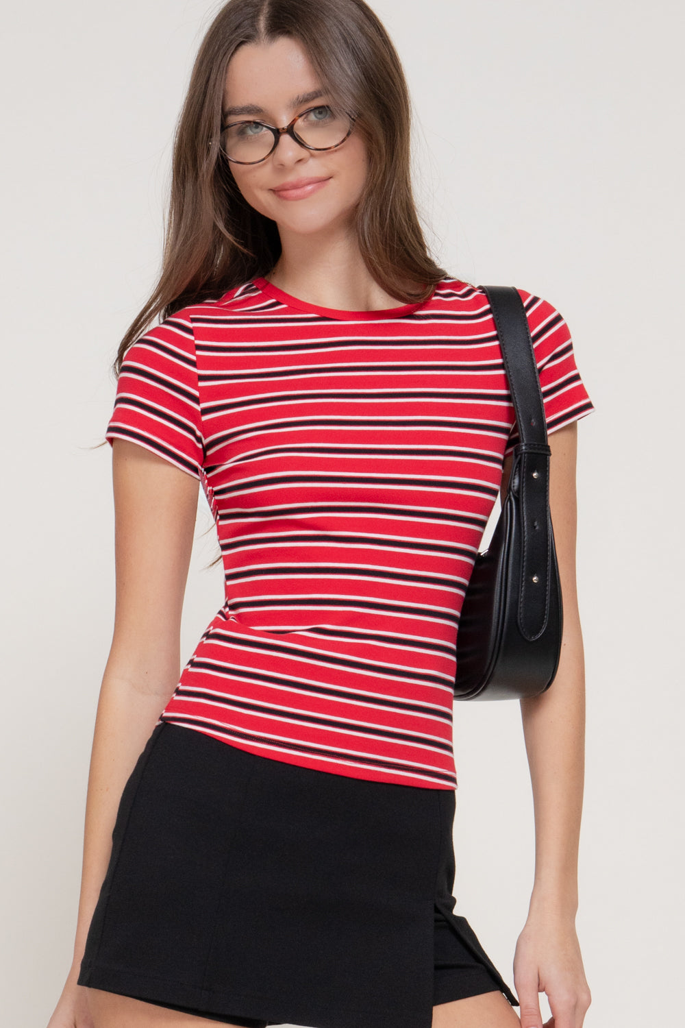 Multi-Striped Tee