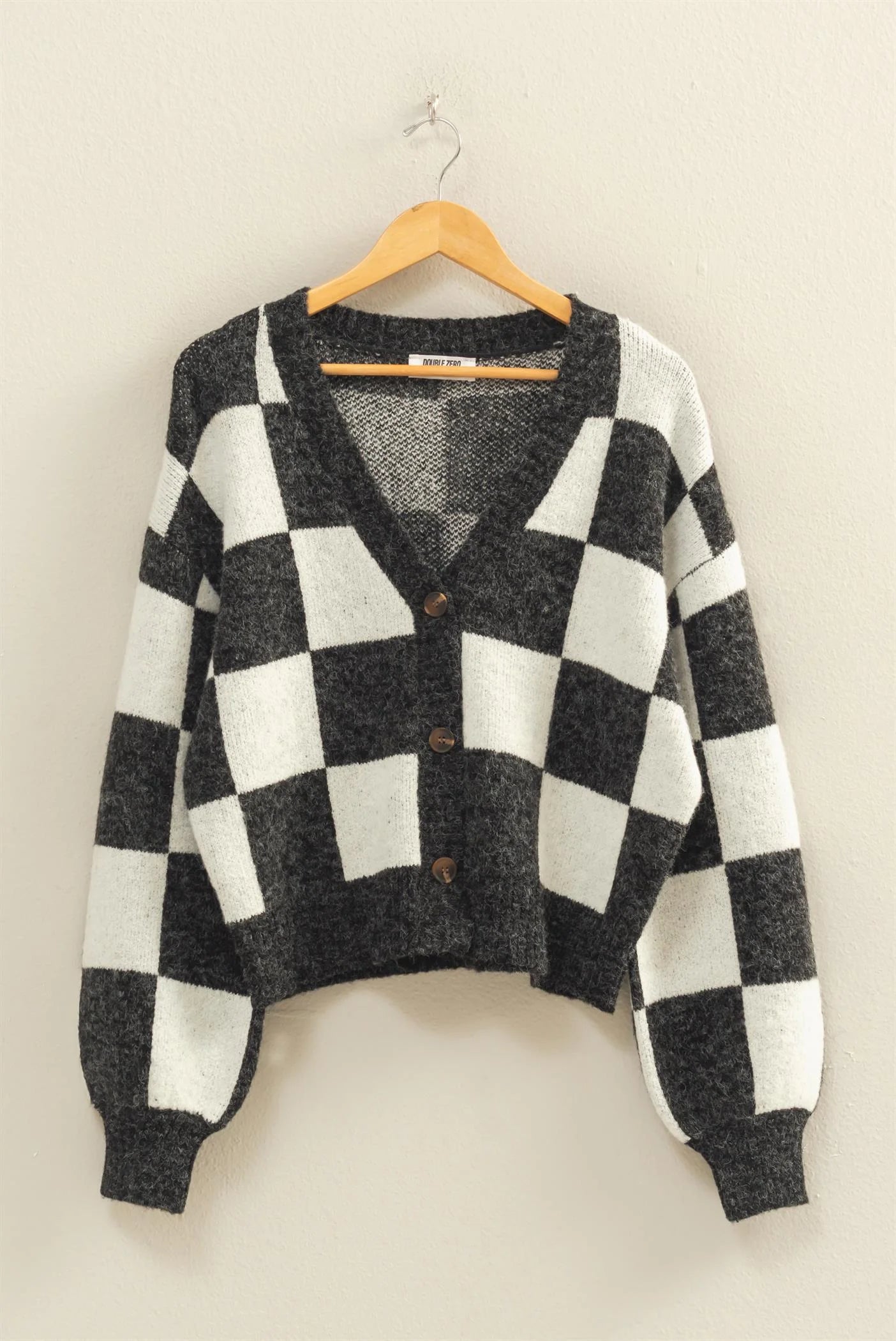 Black & Cream Sweater