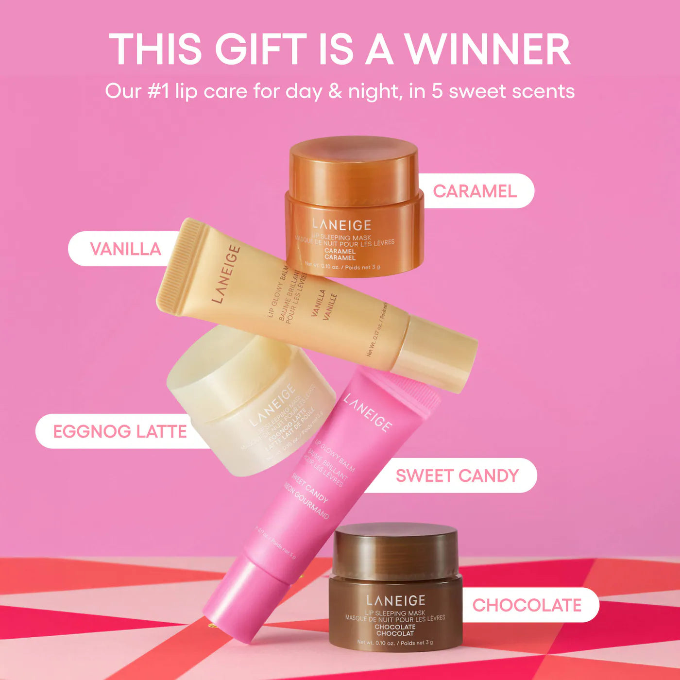 Lineage  Midnight Minis Lip Glowy Balm and Lip Sleeping Mask