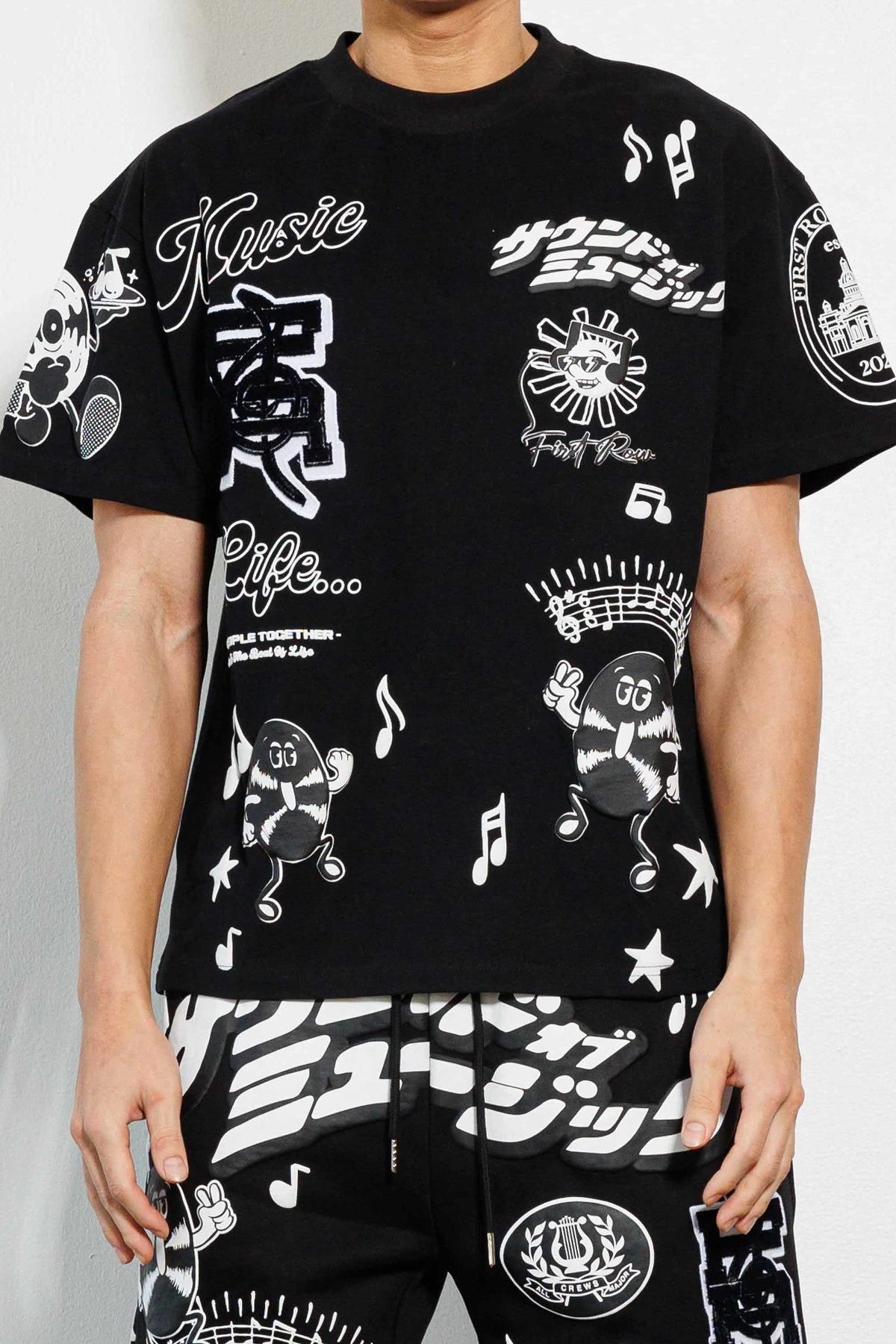 All Over Graphic T-Shirt
