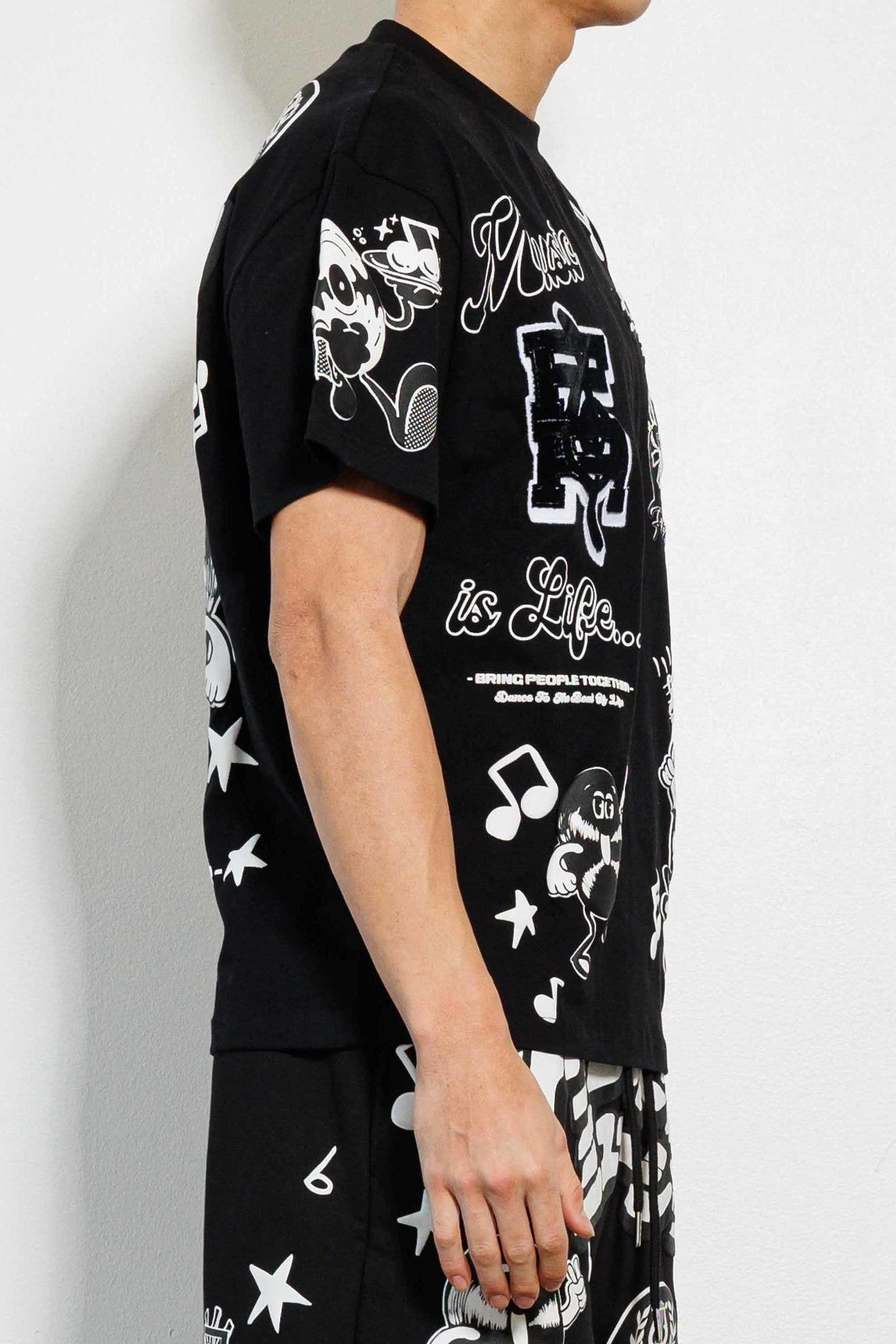 All Over Graphic T-Shirt