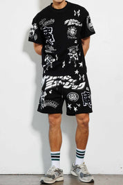 All Over Graphic T-Shirt