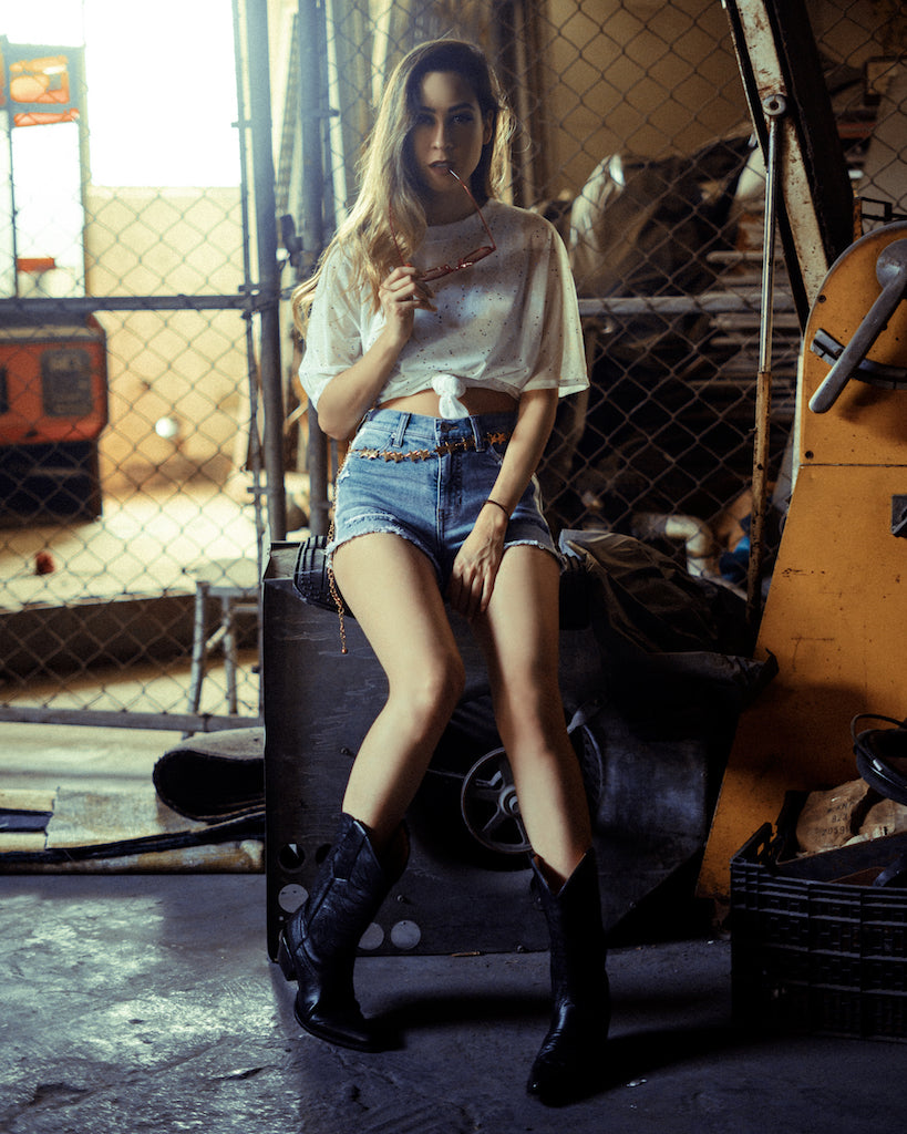 Cowgirl Black Pointed Toe