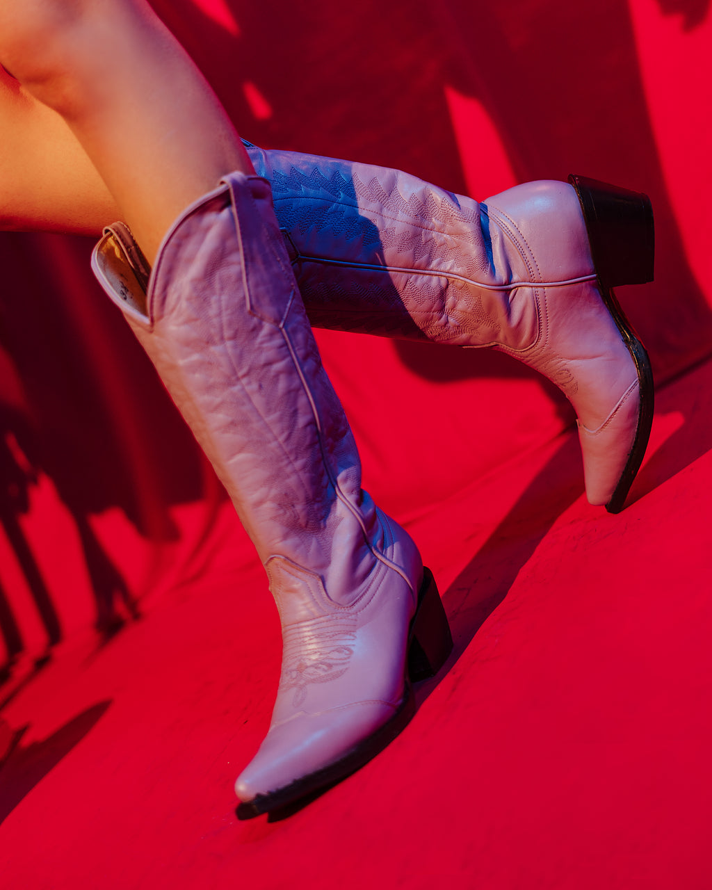 Botas Cowgirl Lilac