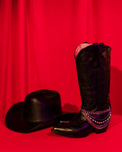 Cowgirl Black Pointed Toe