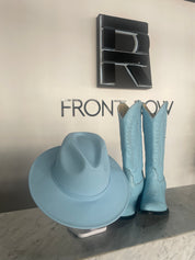 Cowgirl Icy Blue Pointed Toe