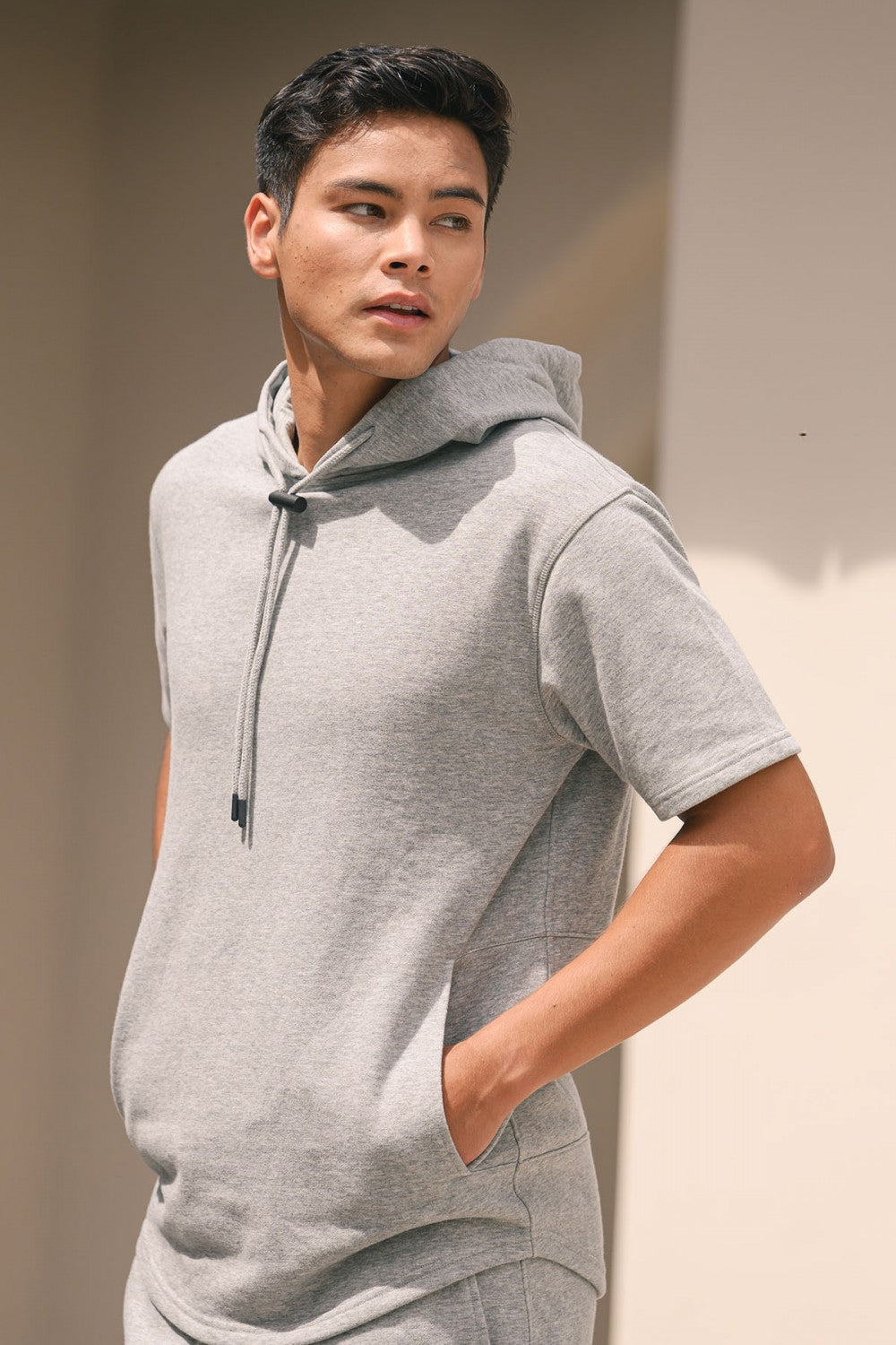 Hooded Top Grey