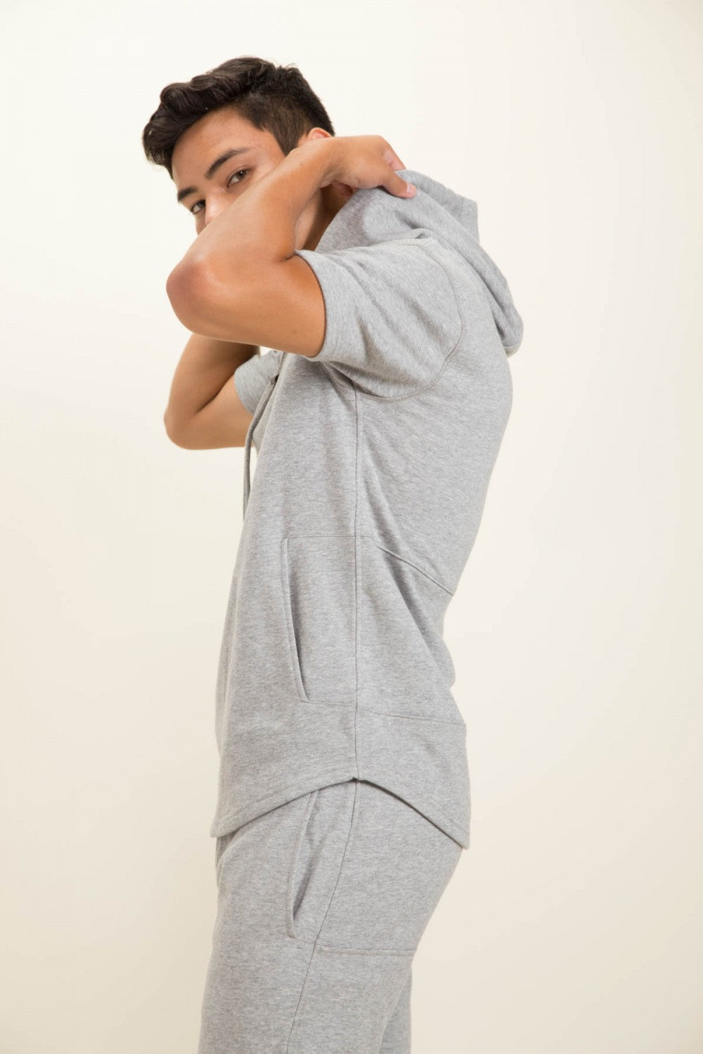 Hooded Top Grey
