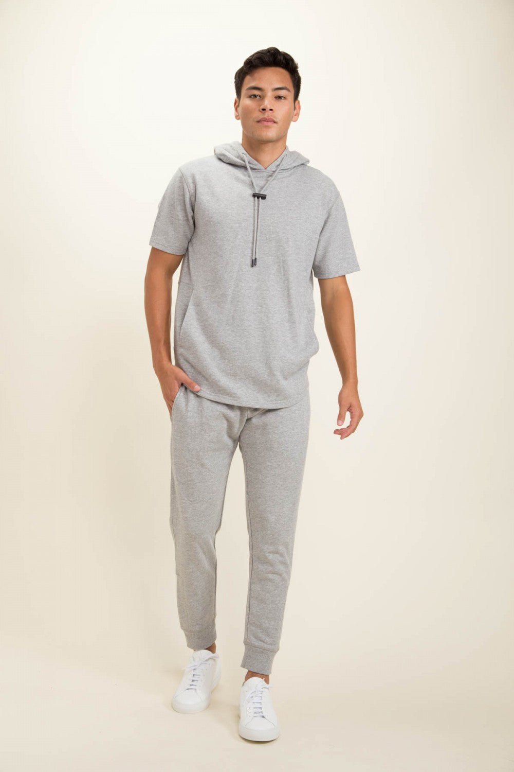 Hooded Top Grey
