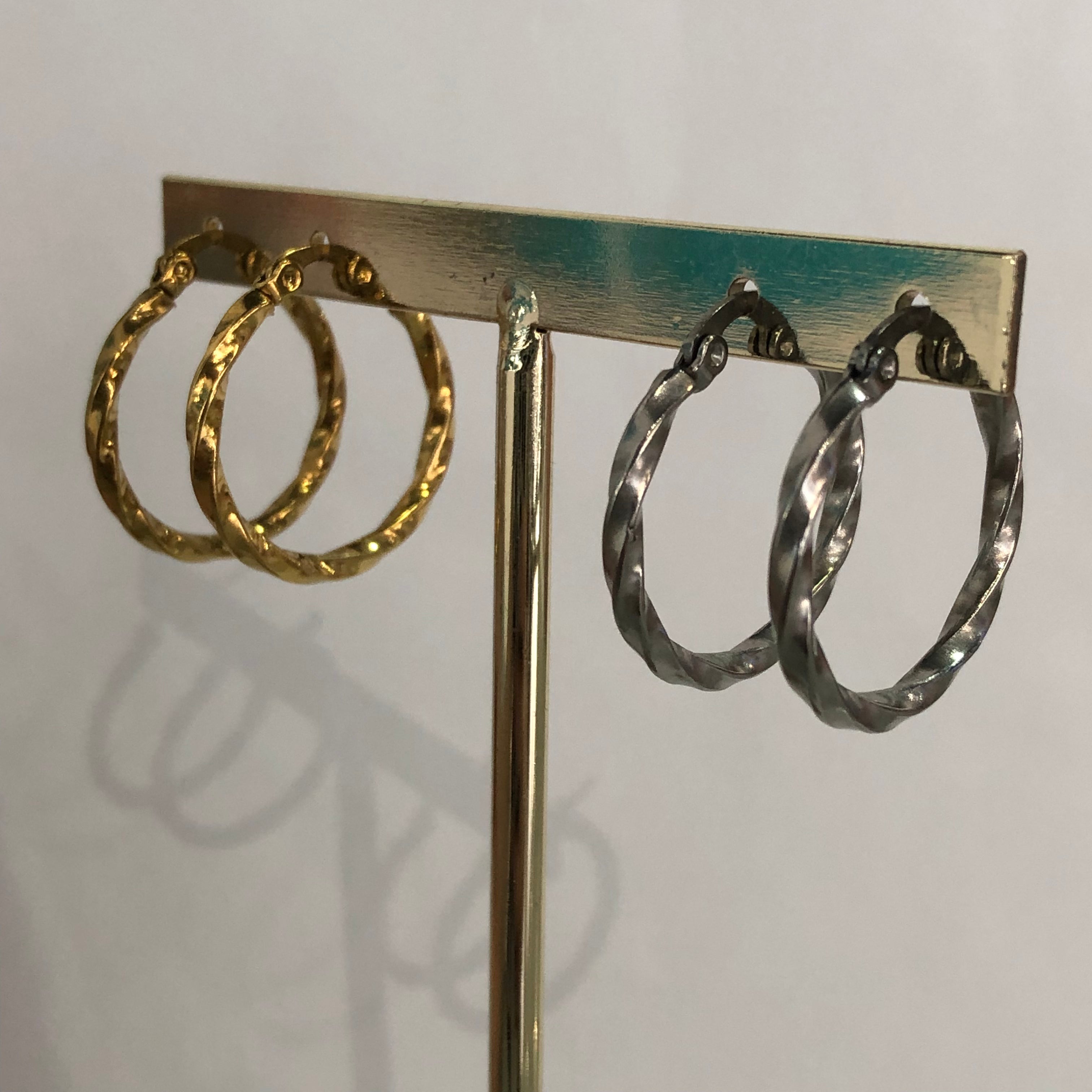 Hoop Trenzada Mediana